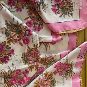 Scarves by Vera 100% nylon made in Japan 
Artist Vera Newman